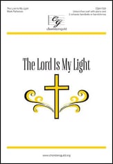 The Lord Is My Light Unison/Two-Part choral sheet music cover